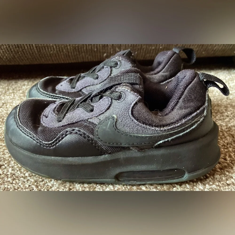 Nike Air Max 90 TD Triple Black Toddler Size 9C